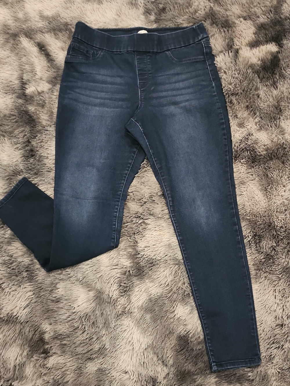 Nine West Dark Blue Stretch Jeggings